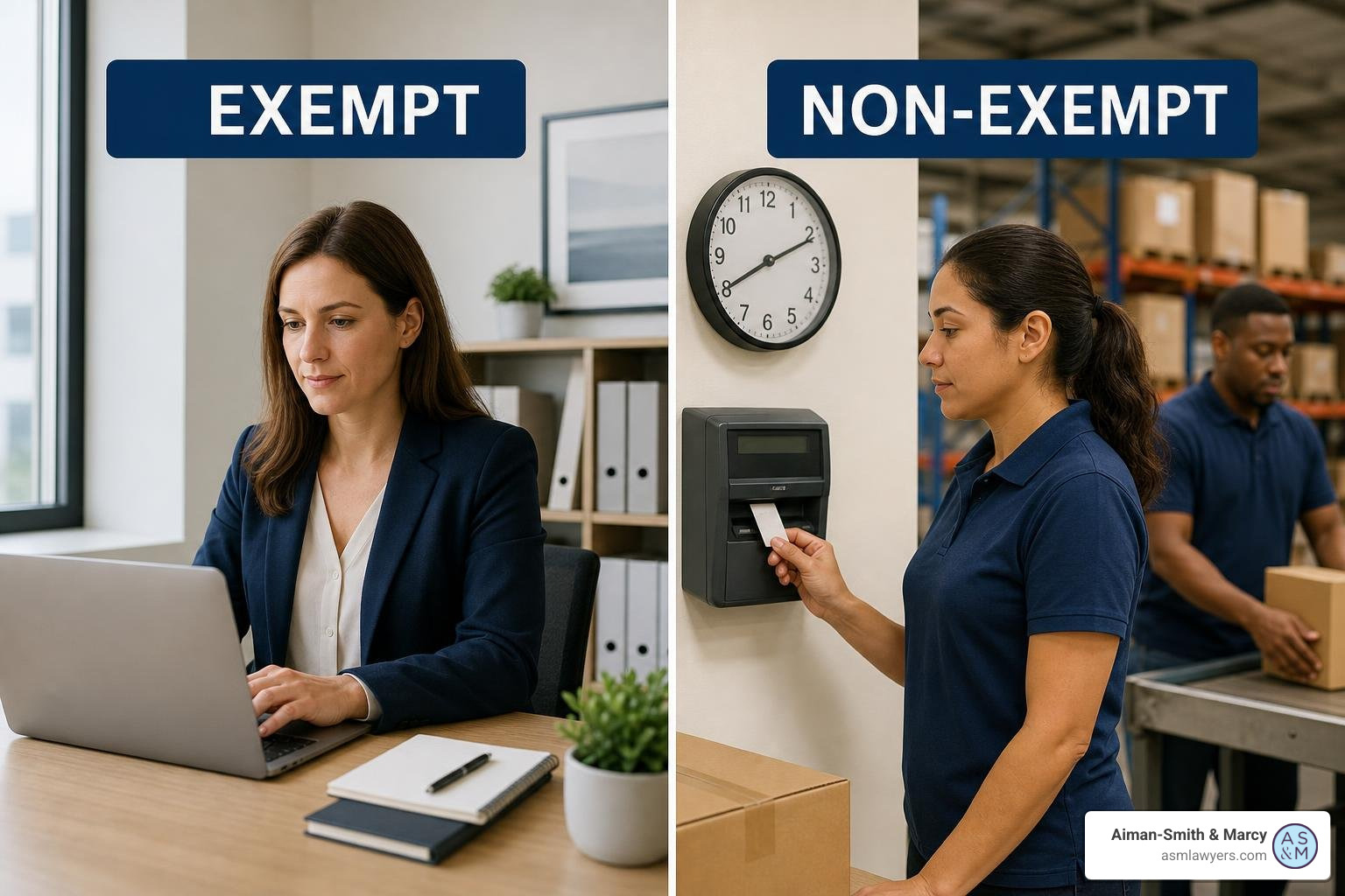 exempt vs non exempt status